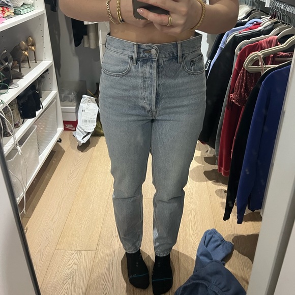 Pacsun Ultra High Rise Slim Light Wash - Picture 2 of 5